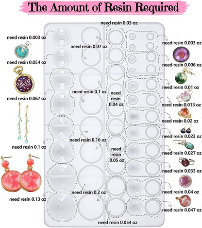 FUNSHOWCASE Cabochon Gem Resin Silicone Molds - Image 2