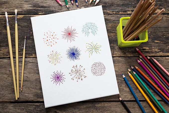 Christmas Firework Star Clear Stamps - Image 3