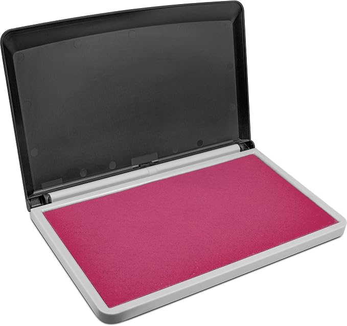 MaxMark Large Premium Pink Ink Stamp Pad - Image 2