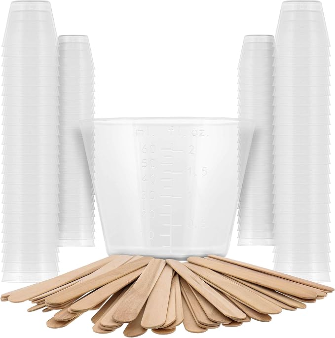 Pouring Masters 2 Oz Liquid Measuring Cups by Pouring+Masters