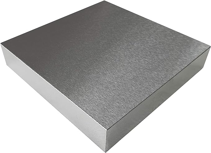 HimaPro Steel Bench Block 4"x4" Flat Anvil Jewelers Tool Metal Bench Block by HimaPro