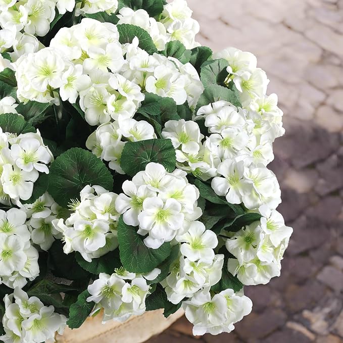 Hananona Artificial Geranium Flowers - Image 6