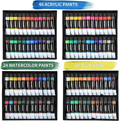196Pcs Deluxe Artist Painting Set - Image 3
