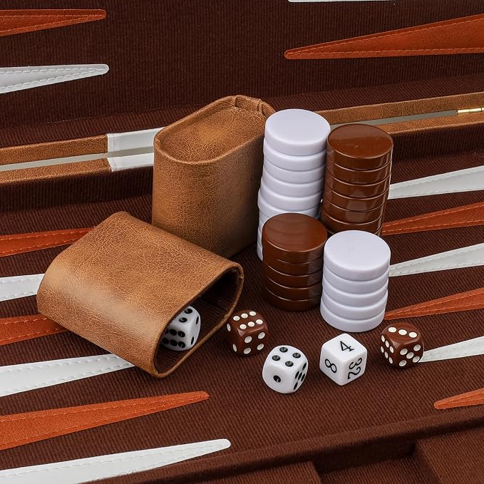 Backgammon Set 2 Players Classic Backgammon Sets - Image 5