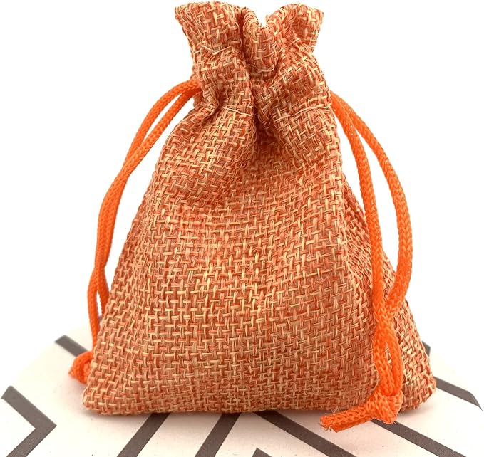 Palmhomee Pack of 25 Burlap Gift Bags - Image 4