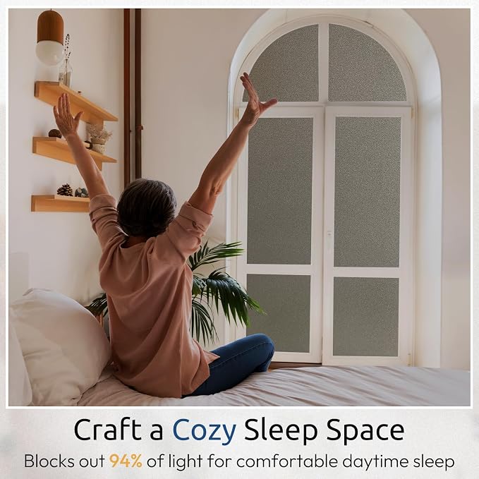 rabbitgoo Privacy Window Film, Static Cling Privacy Film - Image 4