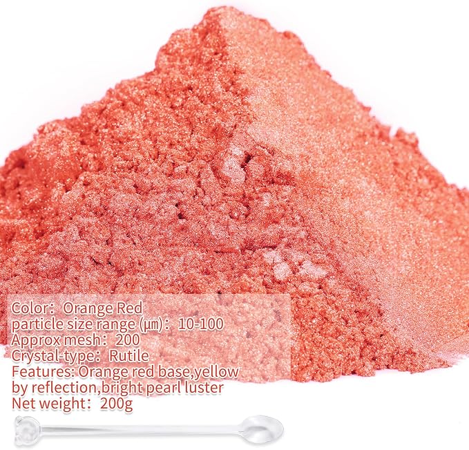 Mica Powder, 7.05OZ（200g）, Epoxy Resin, Candle Making, Bath Bombs - Image 2