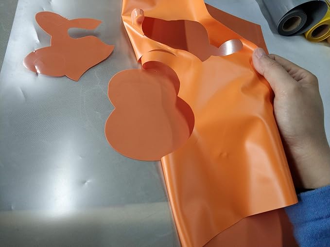 guangyintong Orange Heat Transfer Vinyl HTV Rolls - Image 3