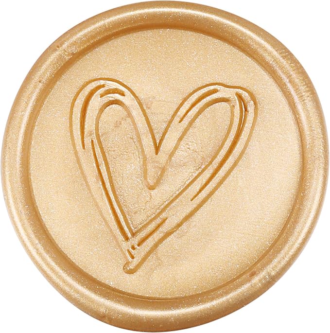 Yoption 5 Pcs Metallic Light Gold Sealing Wax Sticks - Image 4