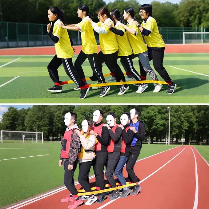 Sonyabecca Cooperative Band Walker 5-Legged Race Band Set Game Teamwork Training - Image 6
