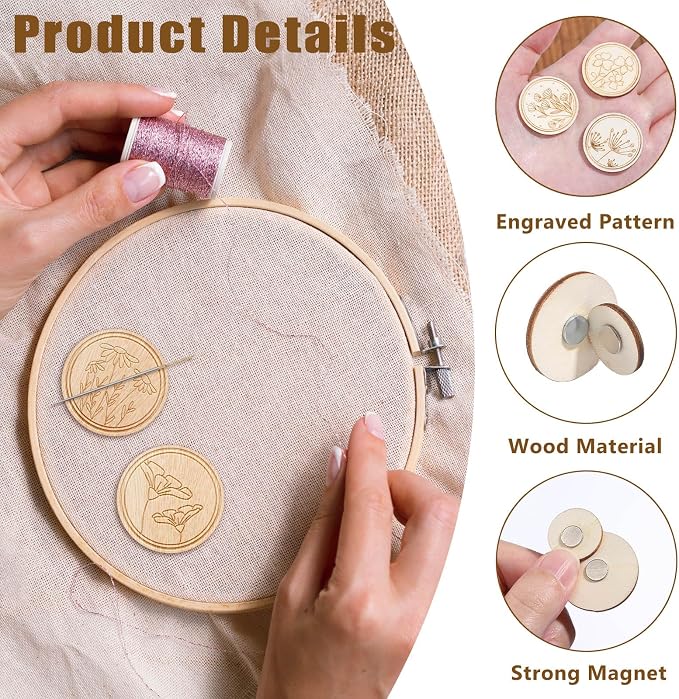 TXIN 6-Piece Magnetic Needle Nanny - Image 3