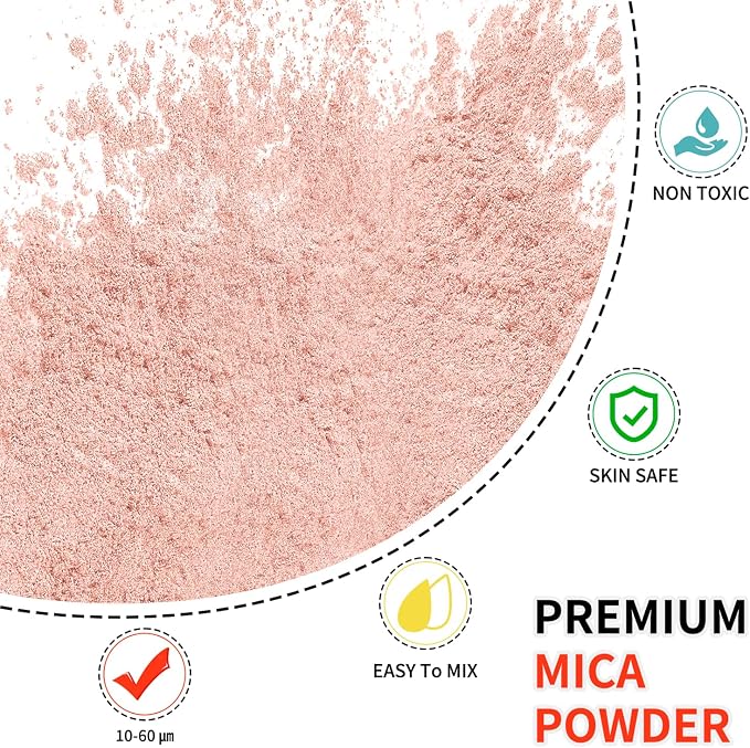 Mica Powder - 100g Mica Powder for Epoxy Resin - Metallic Color Pigment for - Image 2