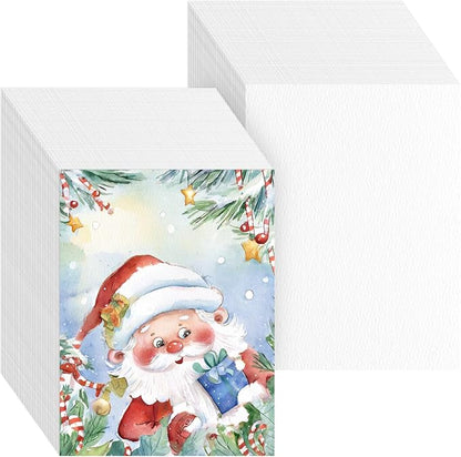 150 Sheets Cotton Watercolor Paper Bulk -230GSM Art Paper-8.5 x 11 inch - Image 8