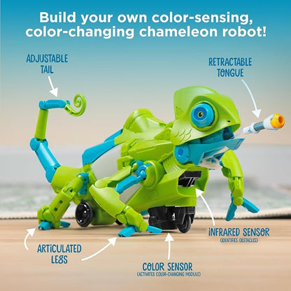 Thames & Kosmos My Robotic Pet: Coding Chameleon STEM Building & Experiment Kit - Image 2