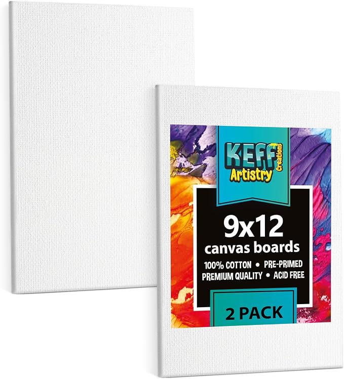 KEFF Canvas Boards for Painting by KeffCreations