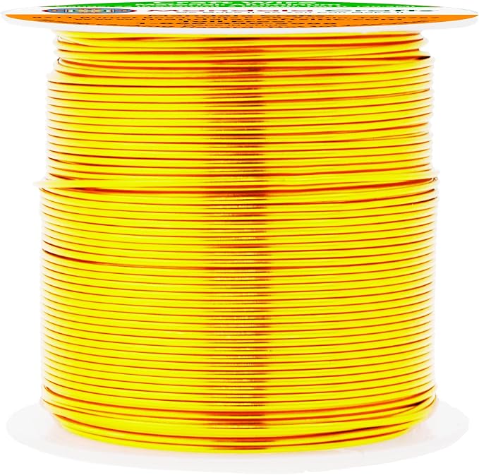 Mandala Crafts 22 Gauge Anodized Aluminum Craft Wire by MandalaCrafts