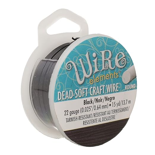 The Beadsmith Wire Elements Craft Wire – Tarnish Resistant, Soft Temper by TheBeadsmith
