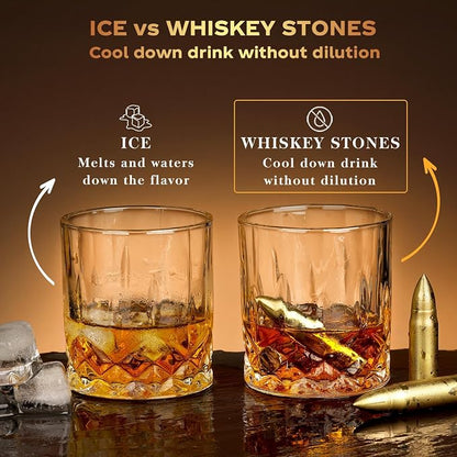 Gifts for Men Dad Husband, Whiskey Stones, Unique Christmas Anniversary - Image 5