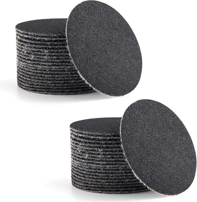 40 Pieces Sanding Disks 1.25" Medium-Grit Sandpaper by CYFUNDESIGN