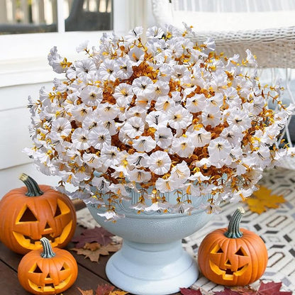 Fake Mums Fall Artificial Flowers Plants - Image 8