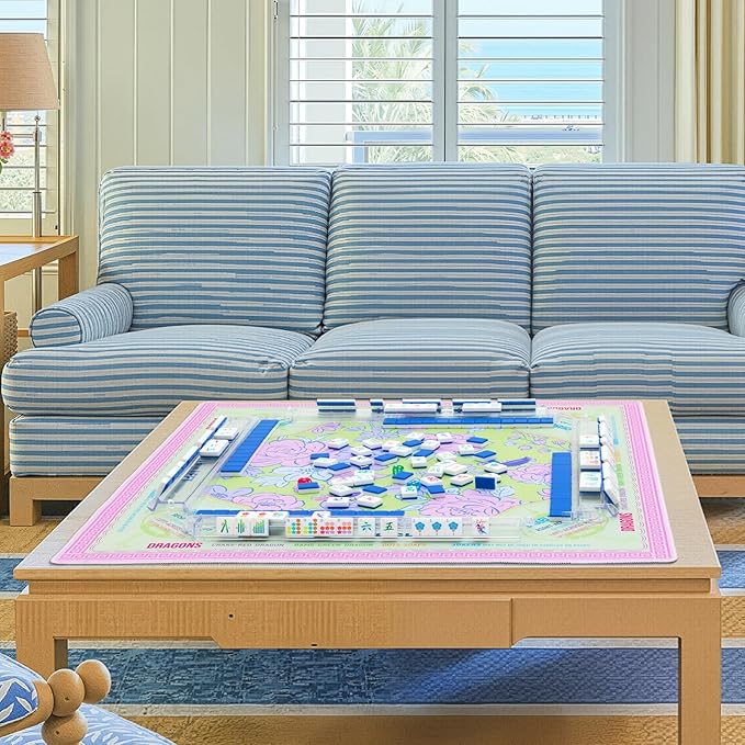 American Mahjong Set 168 Blossom Acrylic Numbered Tiles, 4 All-in-One - Image 6