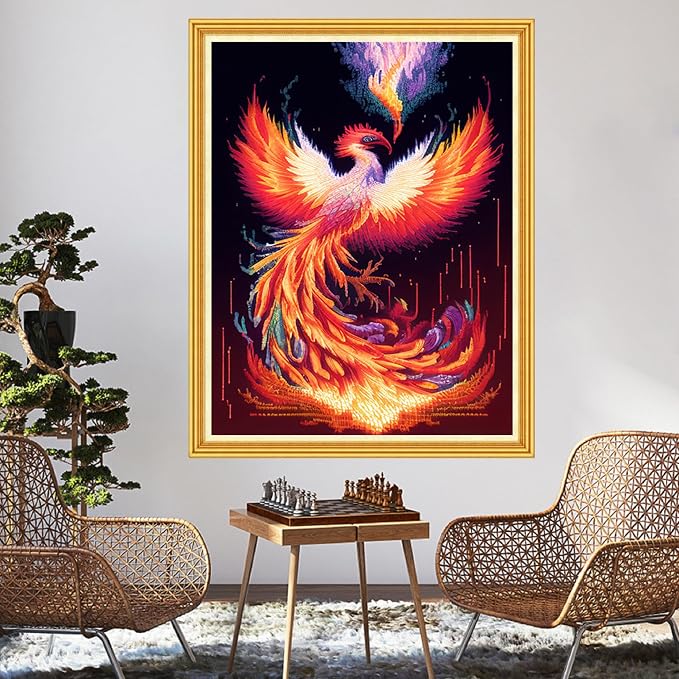 Dimensean Stamped Cross Stitch Kits Full Range of Embroidery Patterns Starter - Image 2