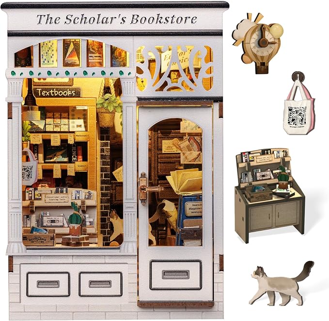 CUTEBEE Book Nook Kit by CUTEBEE