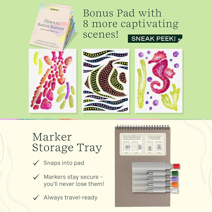 Lifelines FlowArt Activity Pad, Adults & Seniors - Image 5