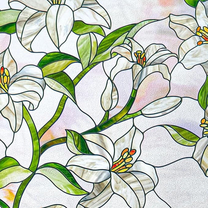 3D Stained Glass Window Film, Decorative Window Privacy Film - Image 2