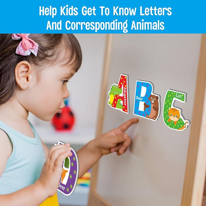 26 Magnetic Alphabet, Uppercase Letters - Image 6