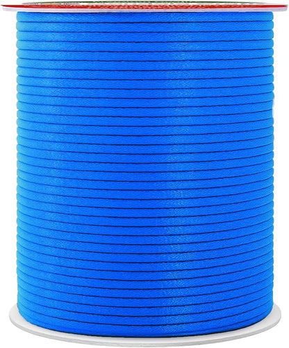 Mandala Crafts 2mm 109 Yards Deep Sky Blue Cotton Waxed Cord by MandalaCrafts