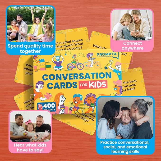 400 Conversation Cards for Kids – Engage Kids, and Grow Closer During Family - Image 3