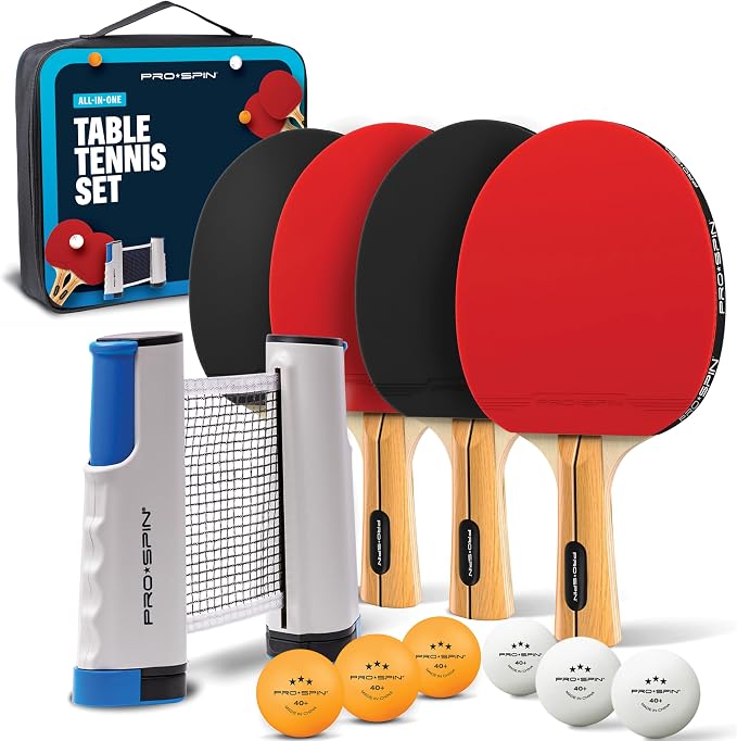 PRO SPIN All-in-One Ping Pong Set by PRO-SPIN%C2%AESPORTS