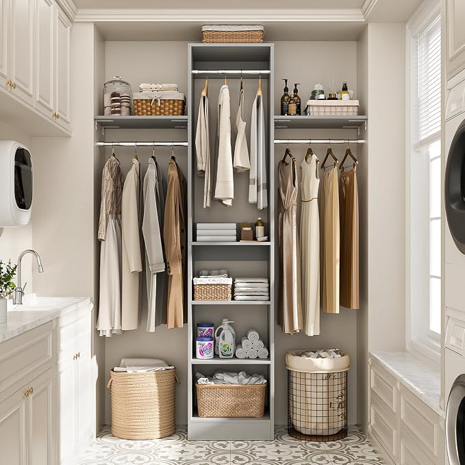48" Small Closet Organizer, 4FT Small Closet System - Image 4