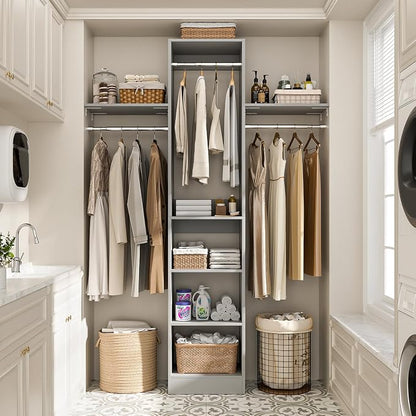 48" Small Closet Organizer, 4FT Small Closet System - Image 4