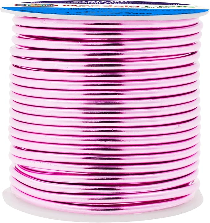 Mandala Crafts 12 Gauge Anodized Aluminum Craft Wire by MandalaCrafts