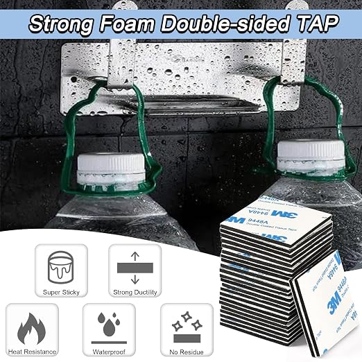 UPINS Double Sided Foam Tape, Double Sided Tape Heavy Duty Strong Adhesive - Image 4