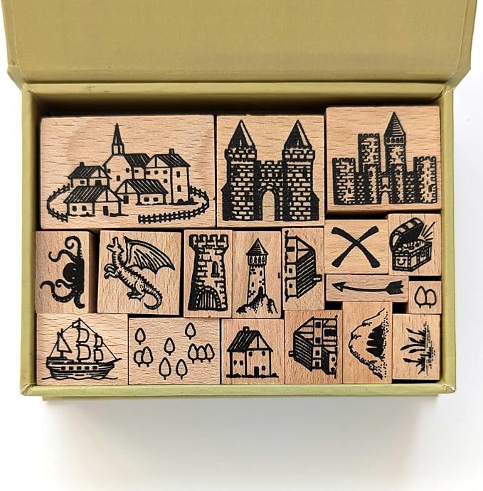 Lord Of Maps Fantasy Map-Making Stamp Kit Expansion - Image 3