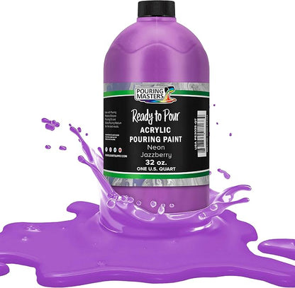 Pouring Masters Neon Jazzberry Ready to Pour Acrylic Pouring Paint by USArtSupply
