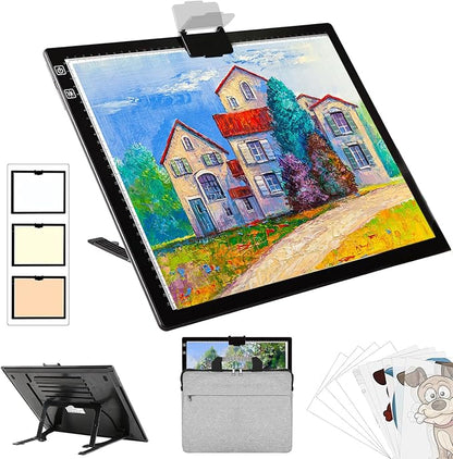 Rechargeable A3 LED Diamond Art Light Board, Tracing Light Box by LightPad