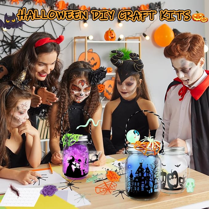 SpringFlower 8 Pack Halloween DIY Arts and Crafts Kits - Image 6