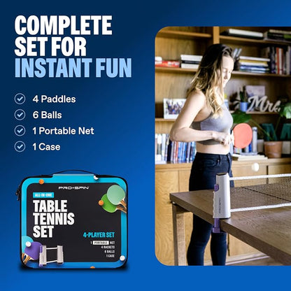 PRO SPIN All-in-One Ping Pong Set - Image 3