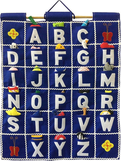 Pockets of Learning ABC Felt Wall Hanging Chart by Pockets+of+Learning