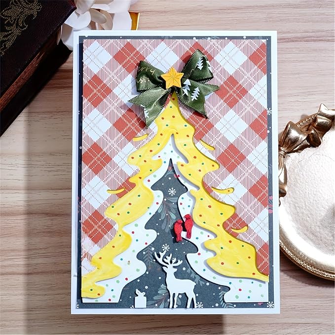 Festivals Metal Cutting Die for Scrapbooking, Christmas Cut Stencils for DIY - Image 2