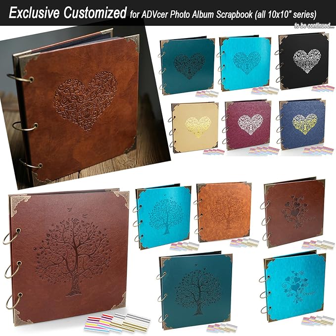 10 Sheets Double Sided 9.84 x 10.24 inch Refill Pages - Image 5