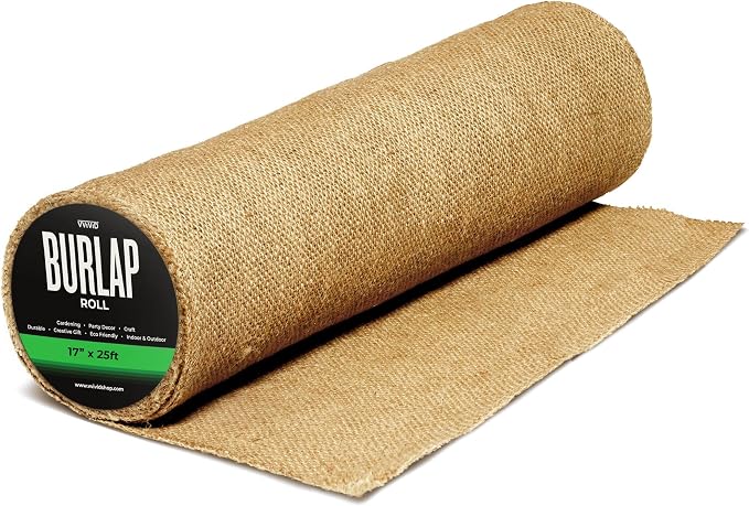 VViViD Burlap Fabric Roll Natural Jute by VVIVIDVINYLS