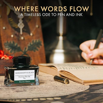 Wordsworth and Black Fountain Pen Ink Bottle Premium Luxury Edition, Fountain - Image 3