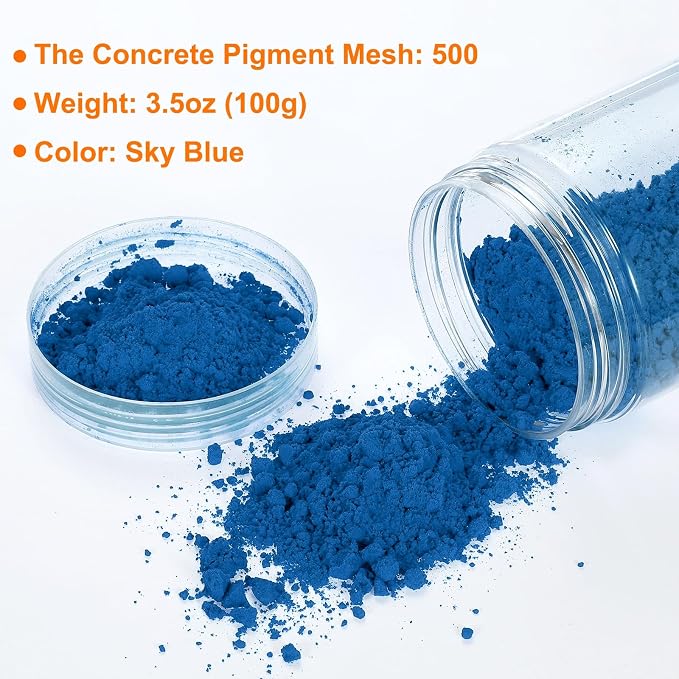 HARFINGTON Iron Oxide Powder Concrete Pigment 500 Mesh 3.5oz Iron Oxide Grout - Image 2