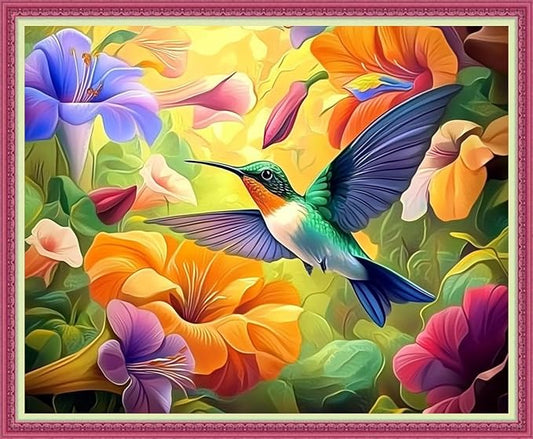 Disnesart Cross Stitch Stamped Full Embroidery Kits DIY 11CT Cotton Thread by Unknown