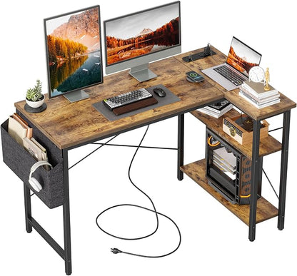 TIQLAB L Shaped Computer Desk by TIQLAB